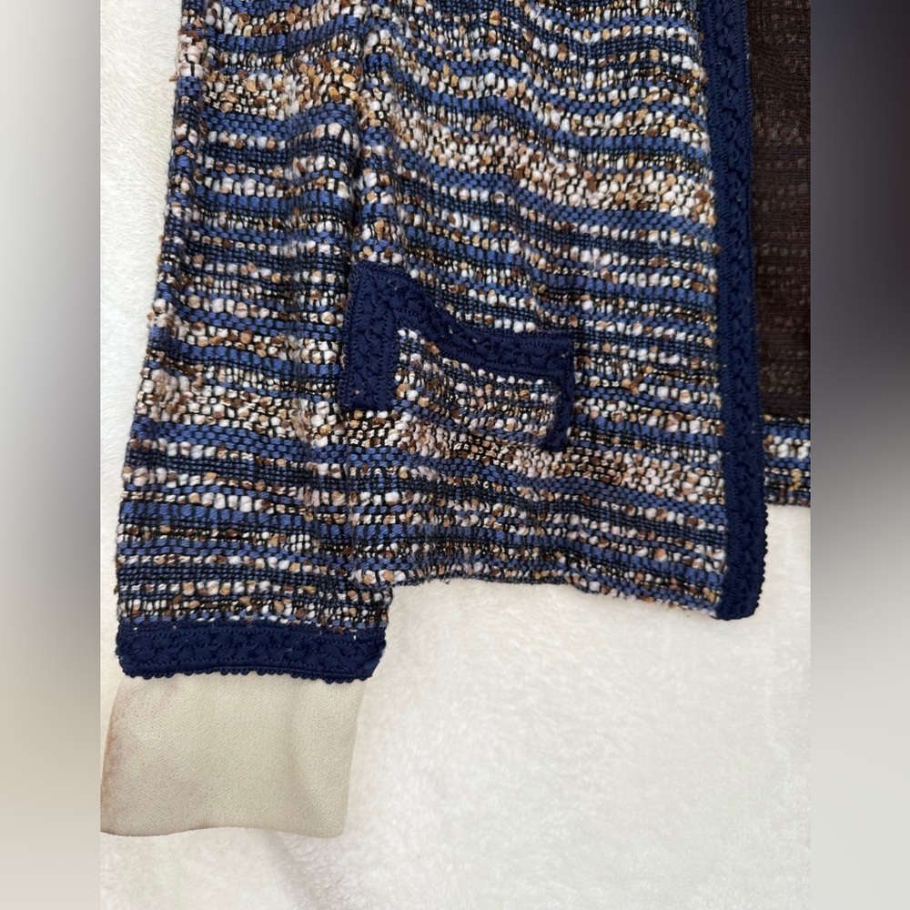 Vintage Tweed Open Blazer - Picture 5 of 11
